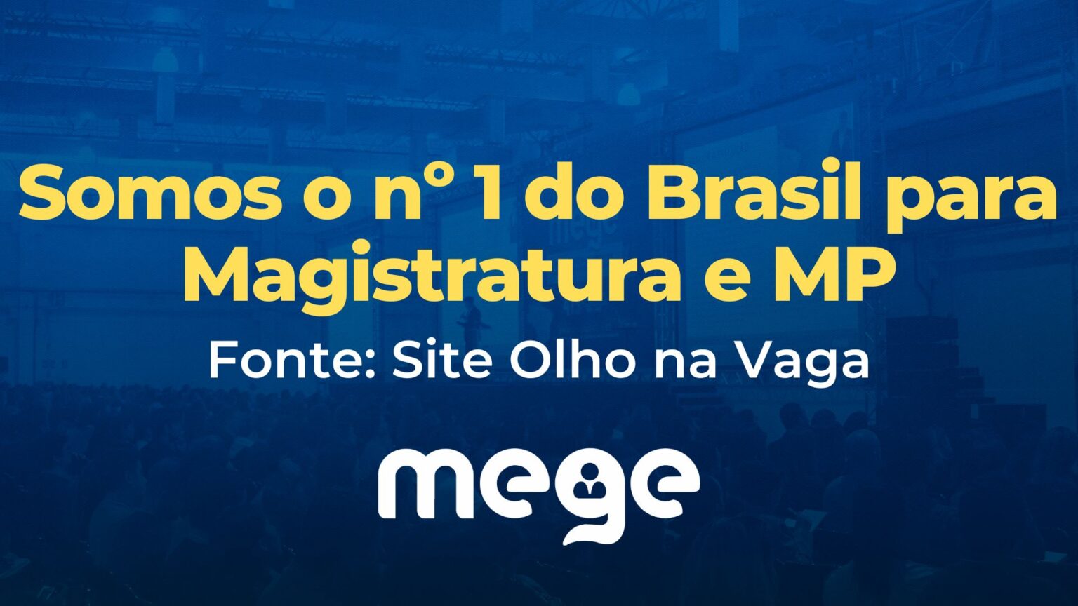 Somos o nº 1 do Brasil para Magistratura Estadual e Ministério Público