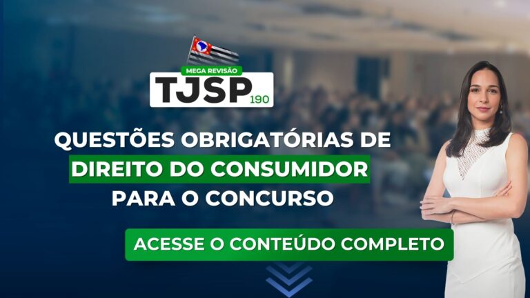 Tjsp Quest Es Obrigat Rias De Direito Do Consumidor Para O