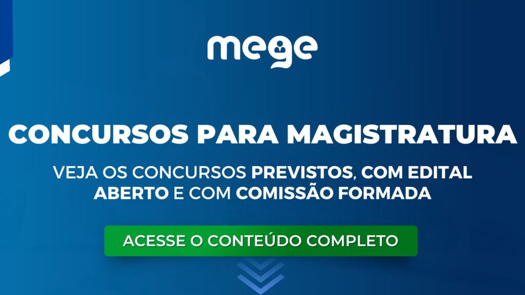 Concursos Para Magistratura Em 2025 Veja Quais Edital Aberto