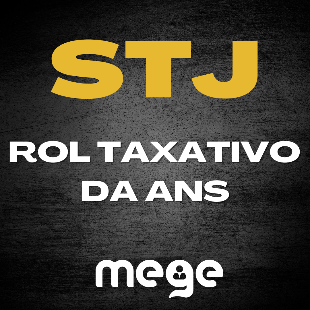 STJ: ROL TAXATIVO DA ANS
