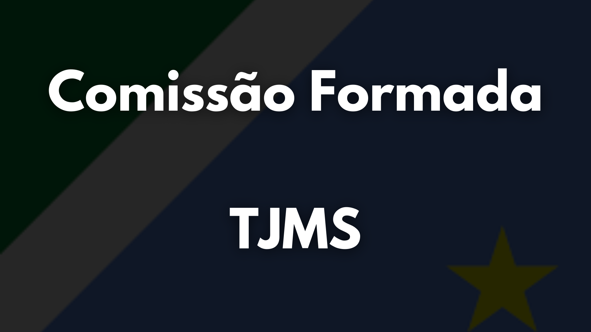 TJMS 2022: Comissão formada