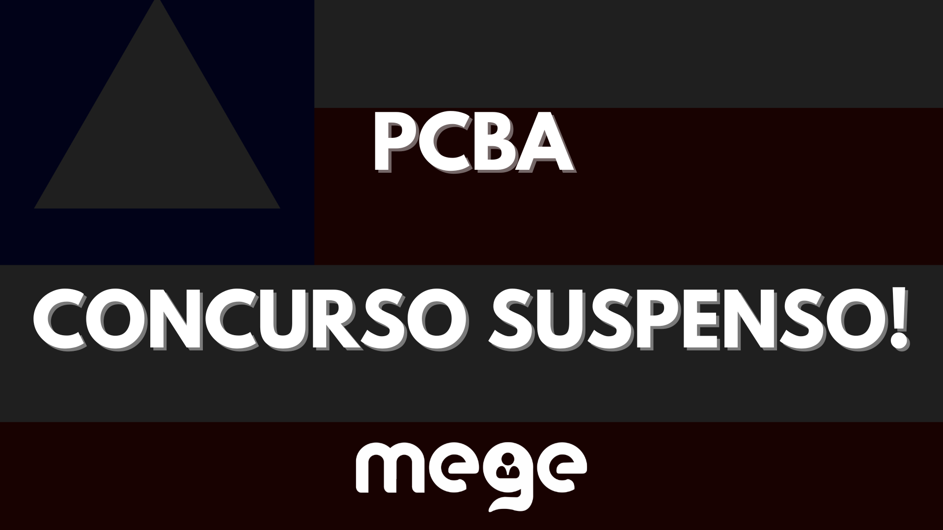 PCBA 2022: Concurso SUSPENSO!