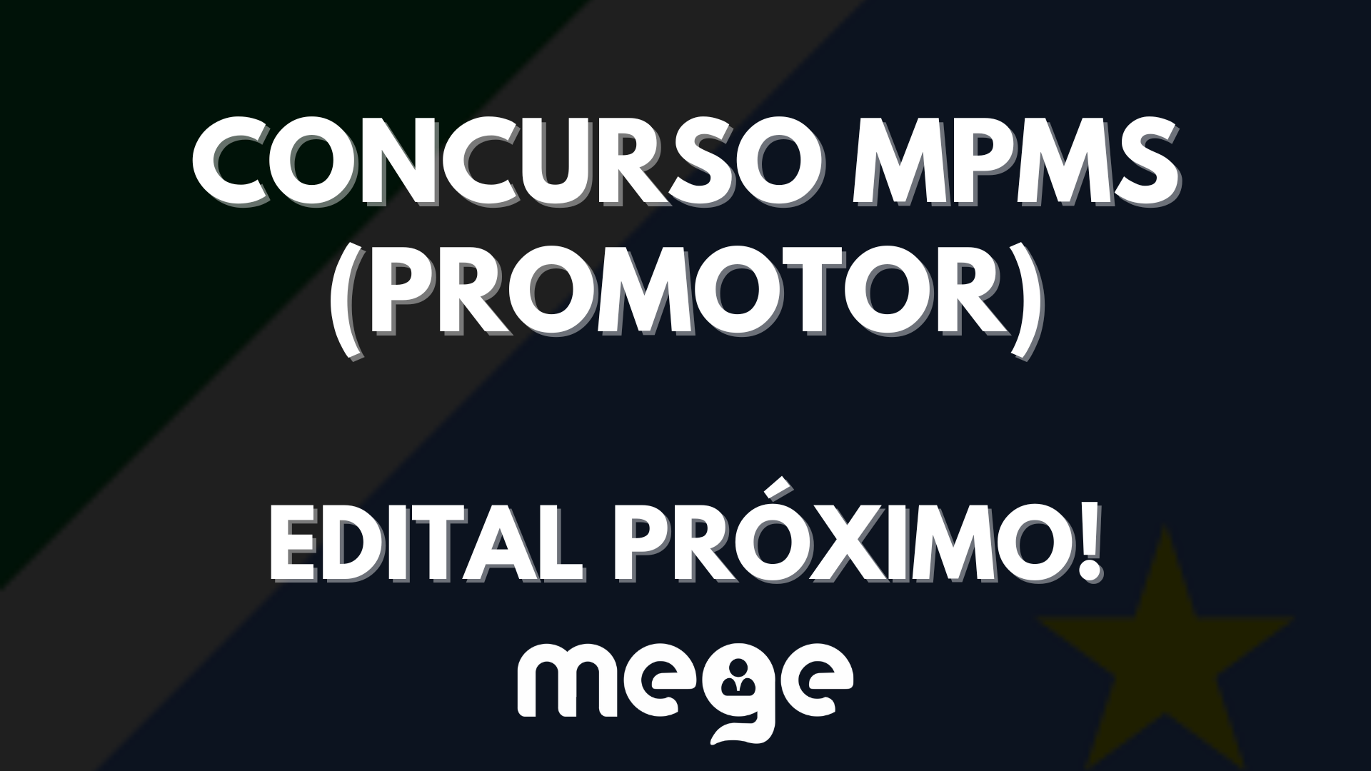 MPMS PROMOTOR: Concurso se aproxima!