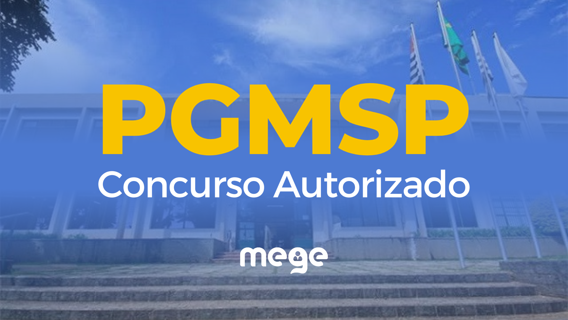 PGMSP: Concurso autorizado! 32 vagas previstas.