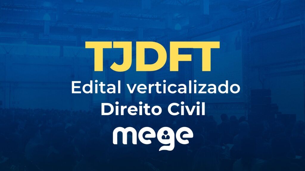 TJDFT: edital verticalizado - Direito Civil