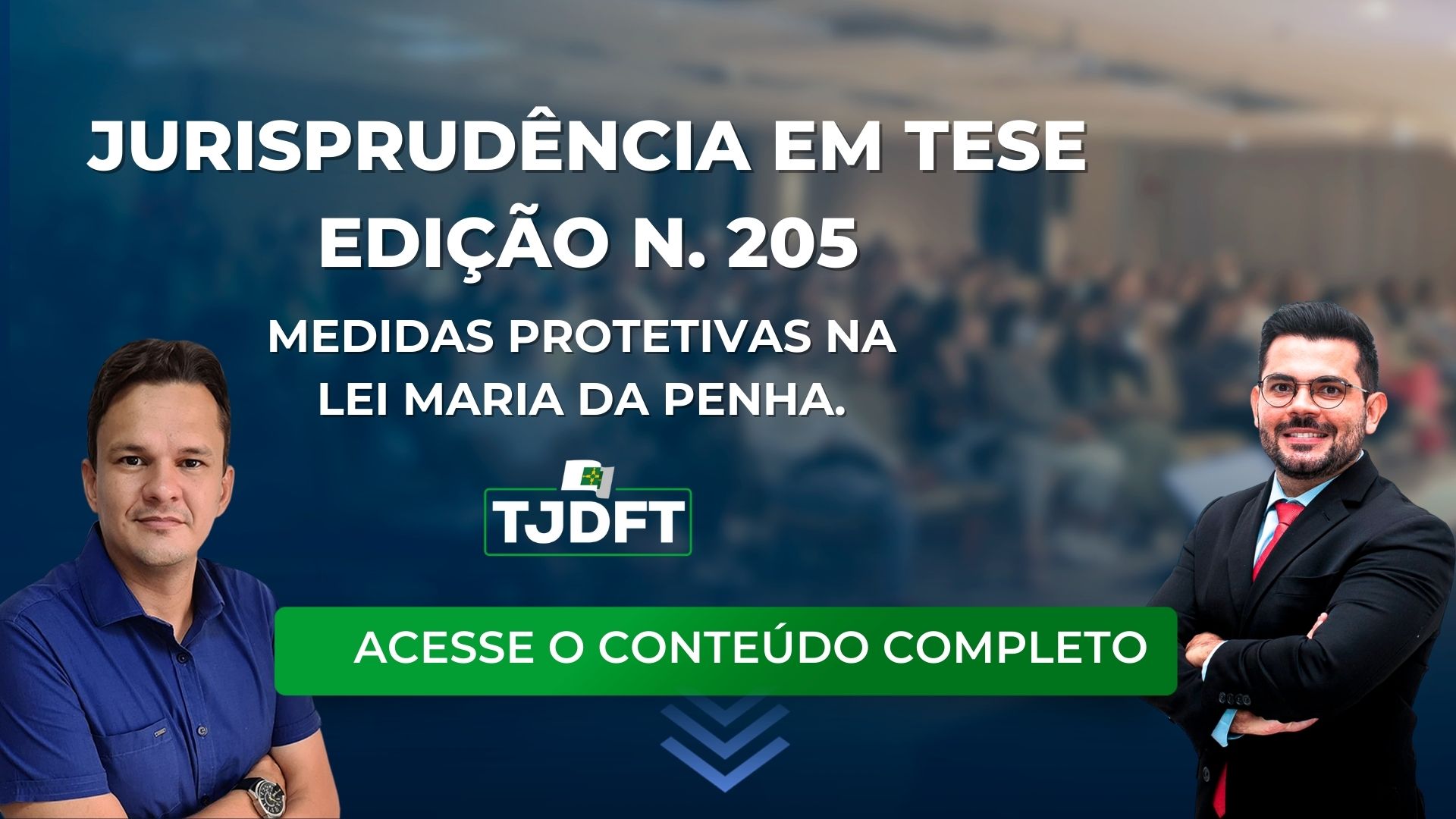 Edição 205 STJ. Jurisprudência em teses: Medidas Protetivas na Lei Maria da Penha.