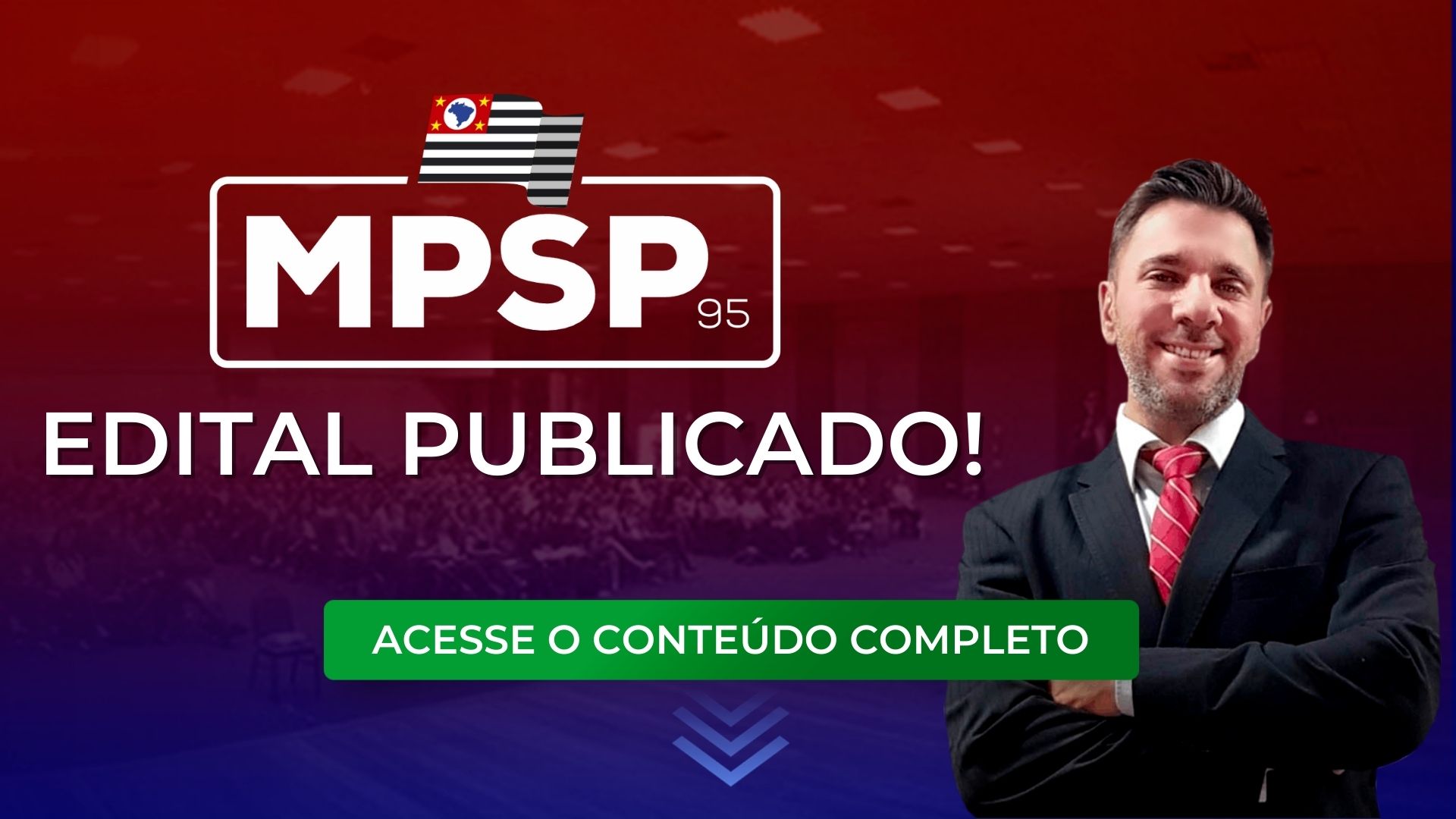 MPSP 95: edital publicado com 75 vagas