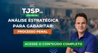 TJSP 190: Análise estratégica para gabaritar Direito Processual Penal