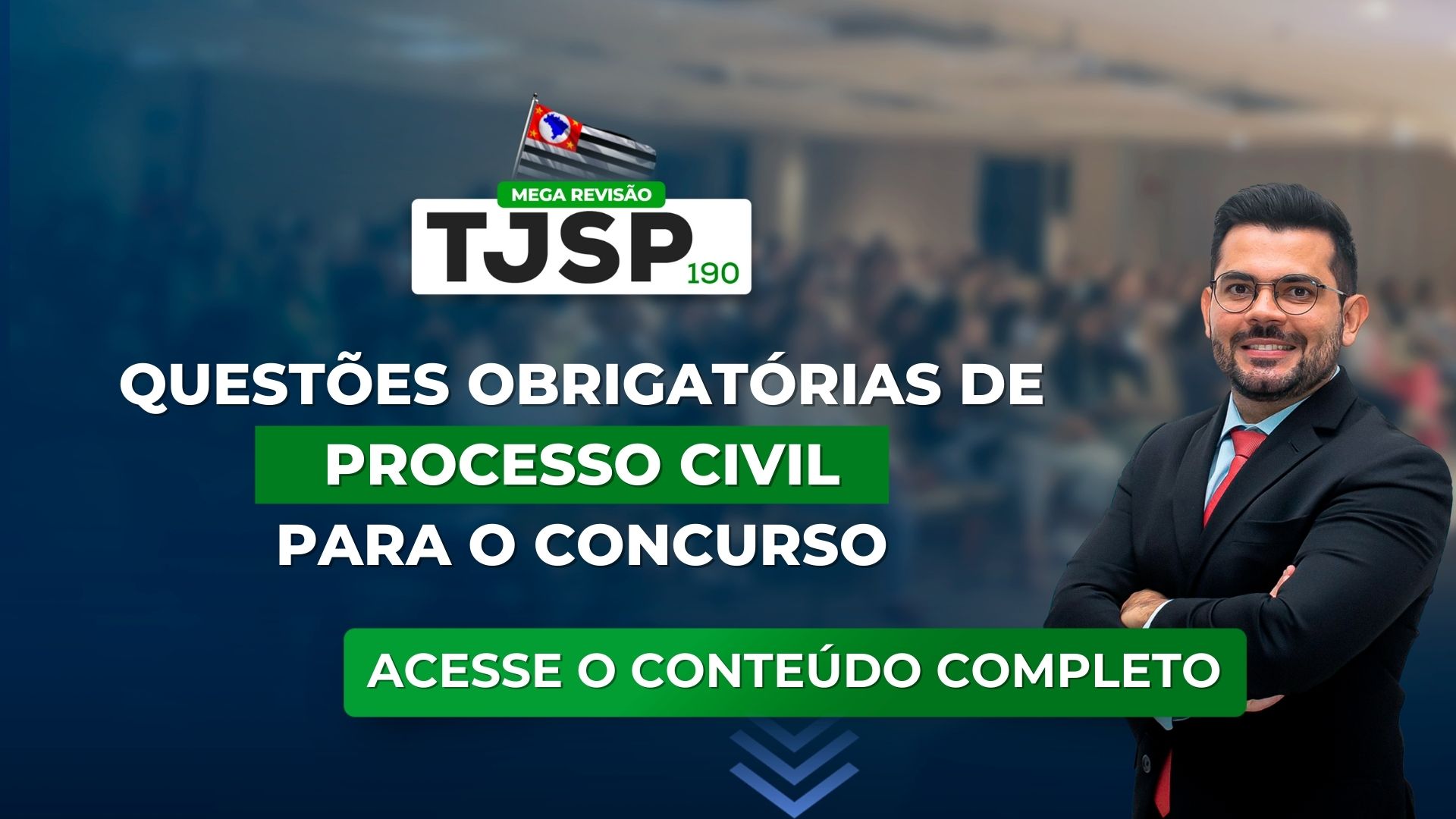 TJSP 190 Questões obrigatórias de Processo Civil para o concurso