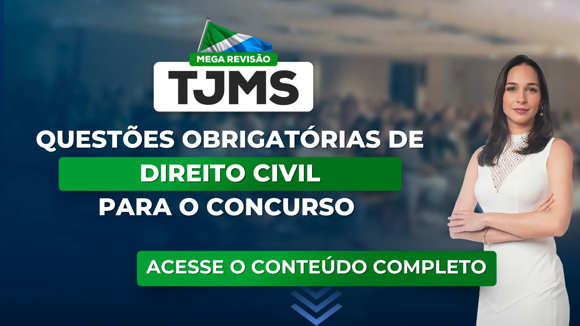 TJMS 2023: Questões obrigatórias de Direito CIVIL para o concurso