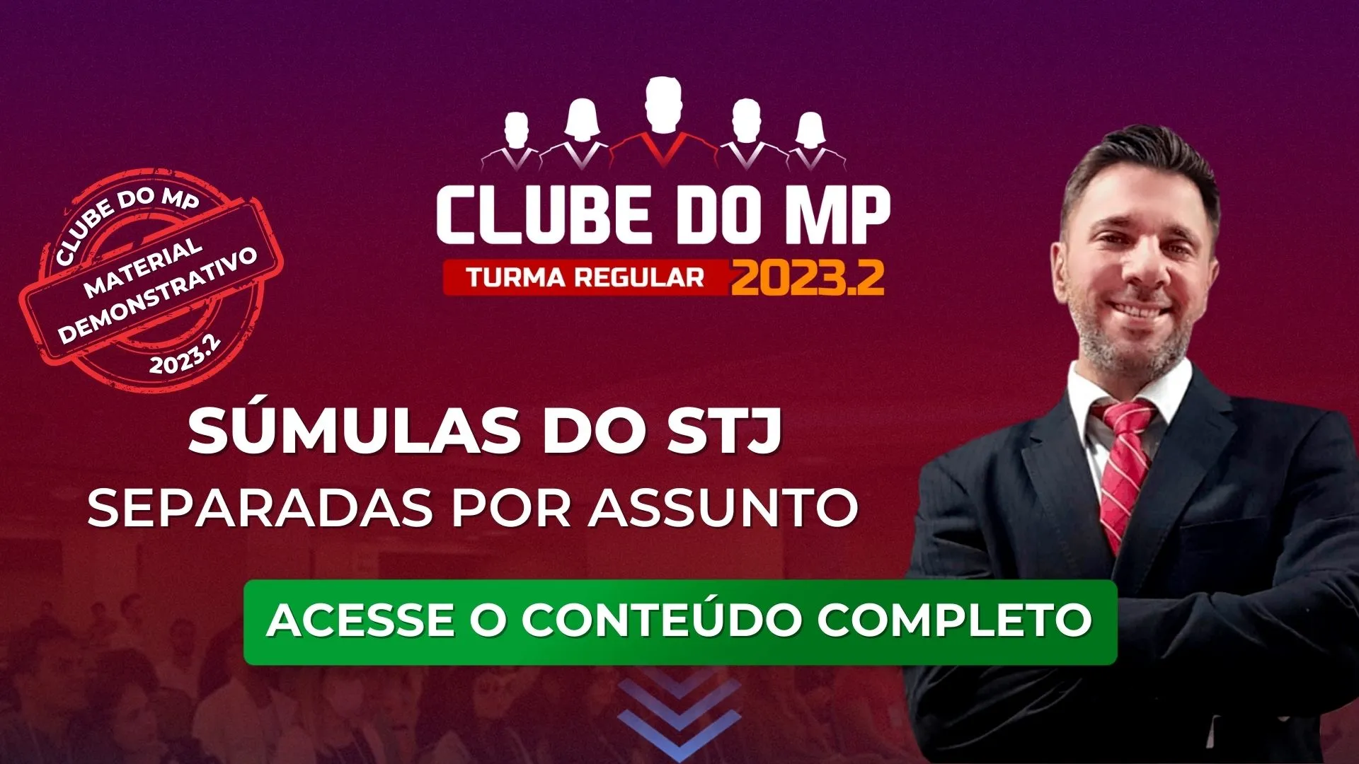 Clube do MP 2023.2: baixe o material de Súmulas do STJ separadas por assunto