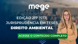 Edição 217 STJ. Jurisprudência em teses: Direito Ambiental