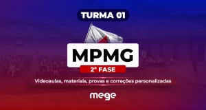 MPMG 2023, 2ª fase (Turma 1 - Videoaulas, materiais, provas e correções) 