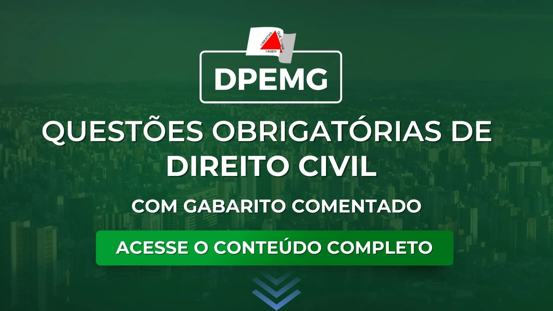 DPEMG: Questões obrigatórias de Civil com gabarito comentado para o concurso