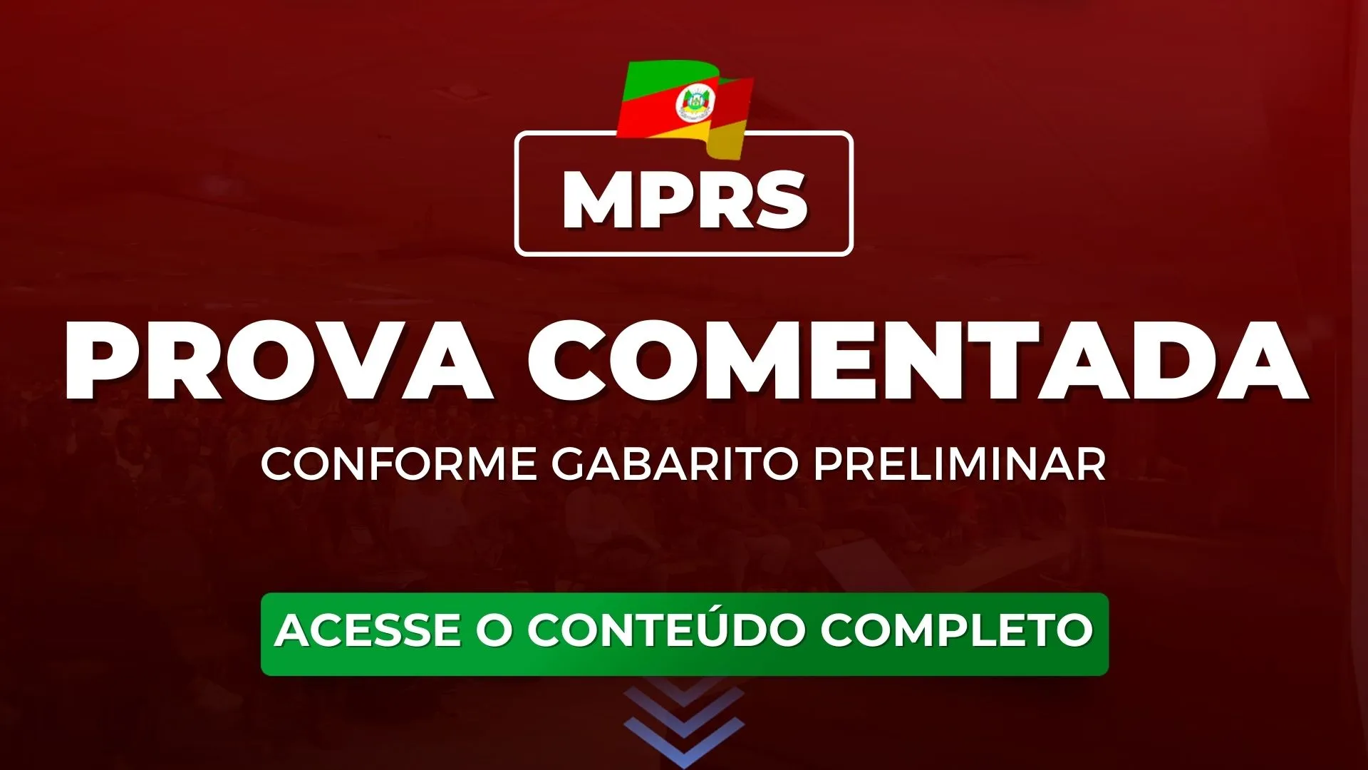 MPRS 2023: Prova Comentada pela Equipe Mege. Conforme gabarito preliminar