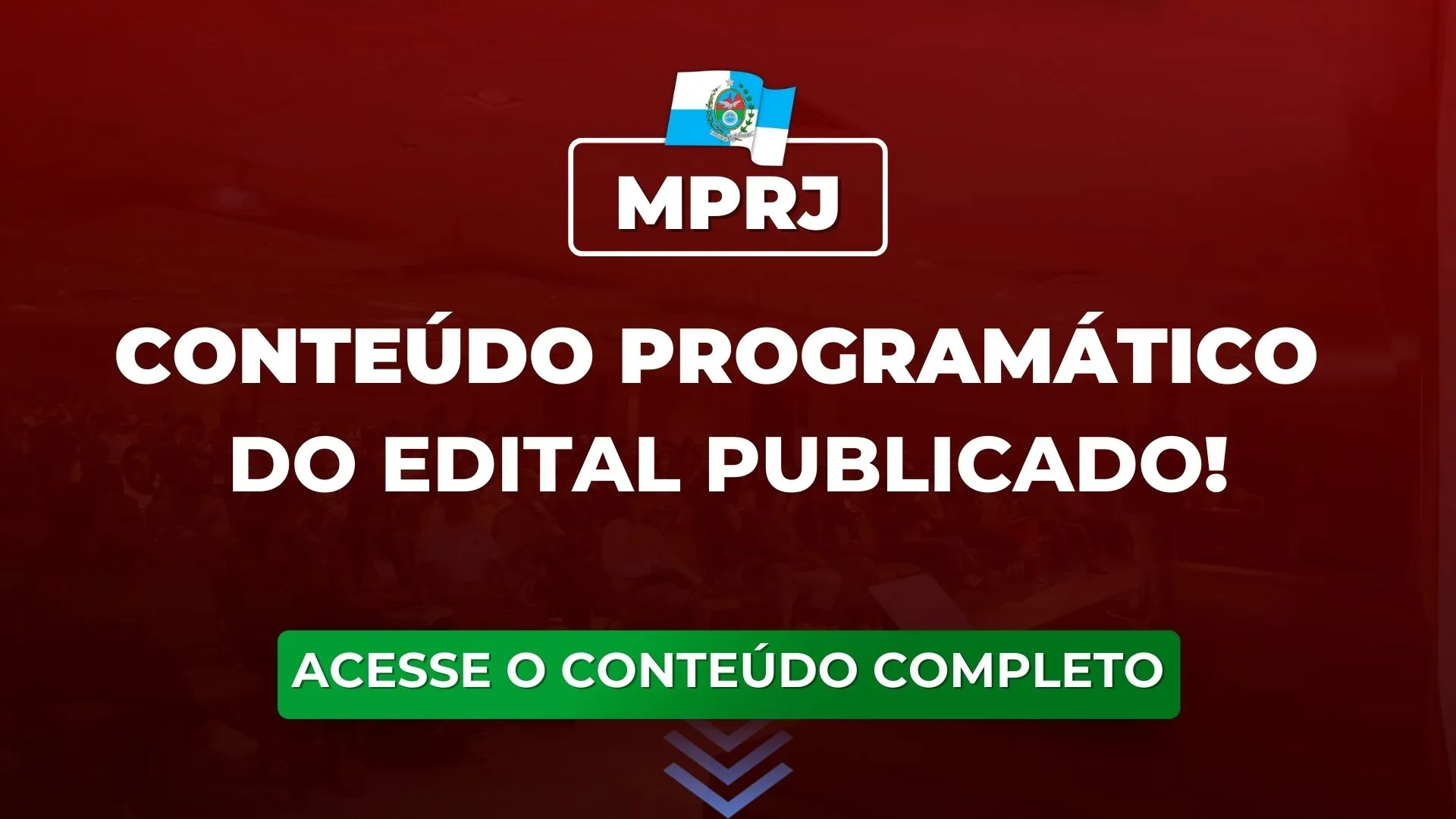 MPRJ: Conteúdo programático do edital é publicado!