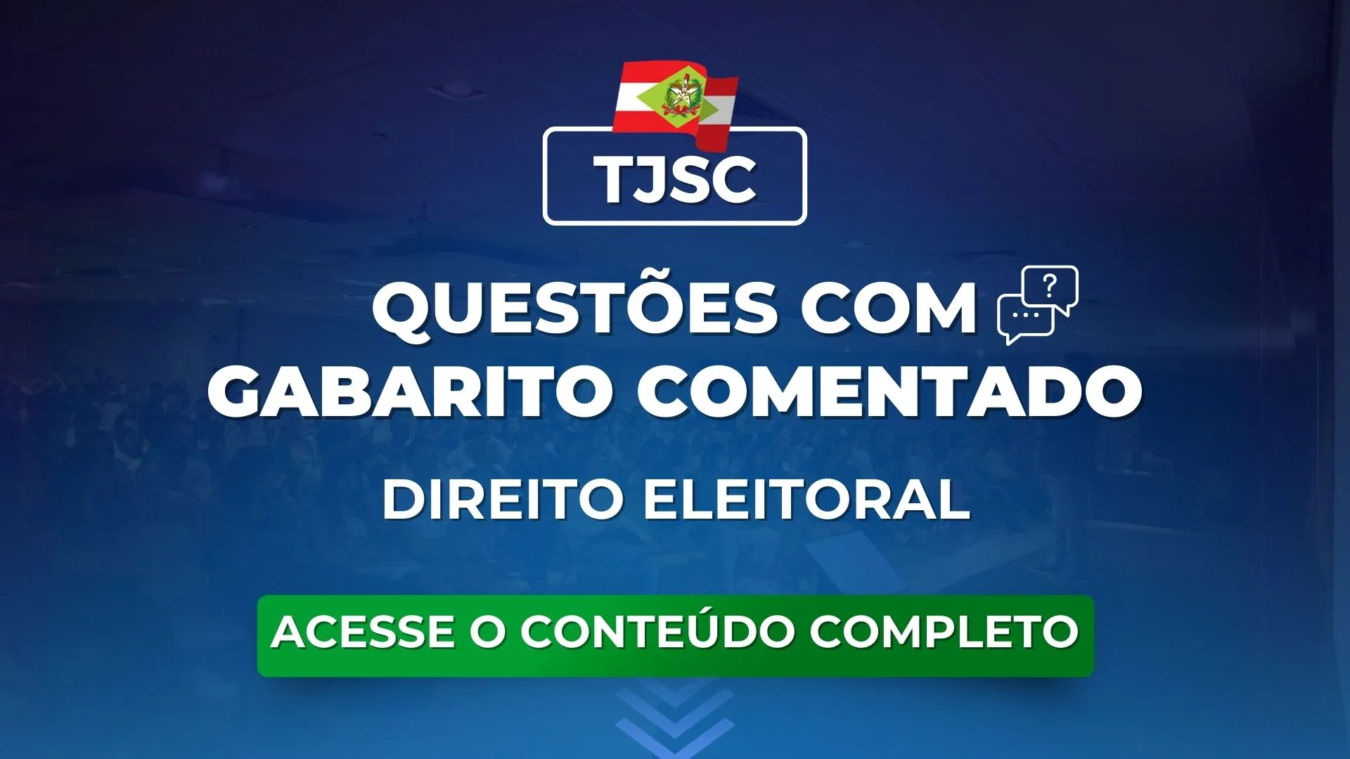 TJSC: Questões obrigatórias de Direito Eleitoral com gabarito comentado para o concurso