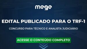 TRF-1: edital publicado! 17 vagas disponíveis + CR