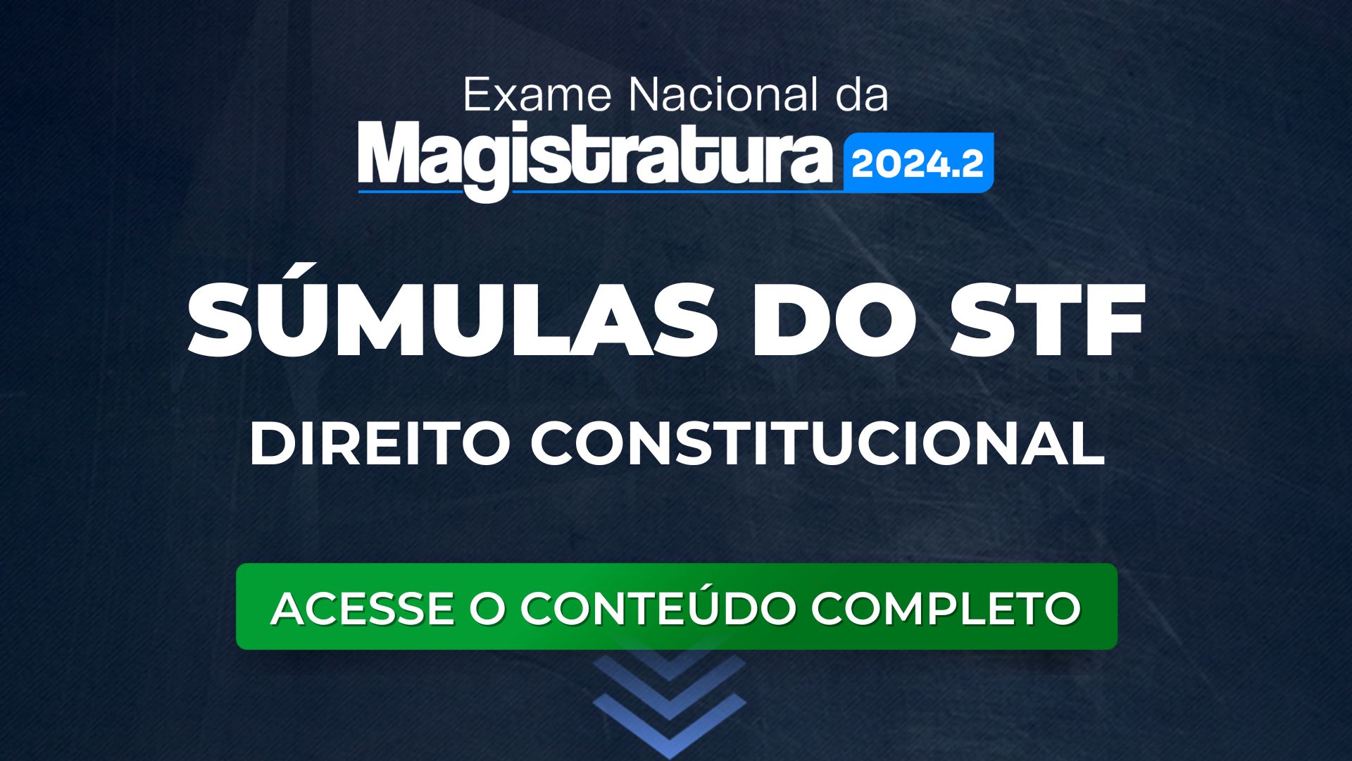 ENAM: Súmulas selecionadas do STF de Direito Constitucional