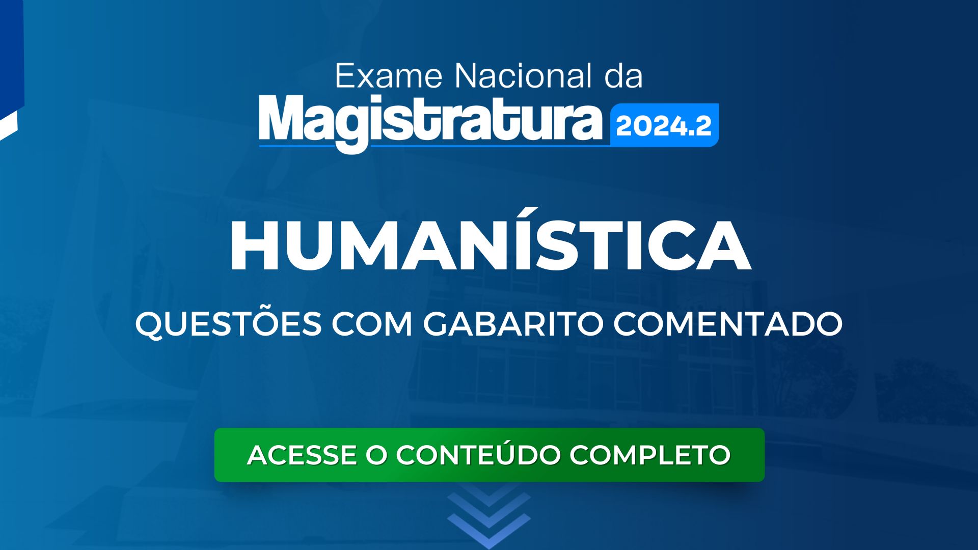 ENAM: Questões obrigatórias de Humanística com Gabarito Comentado