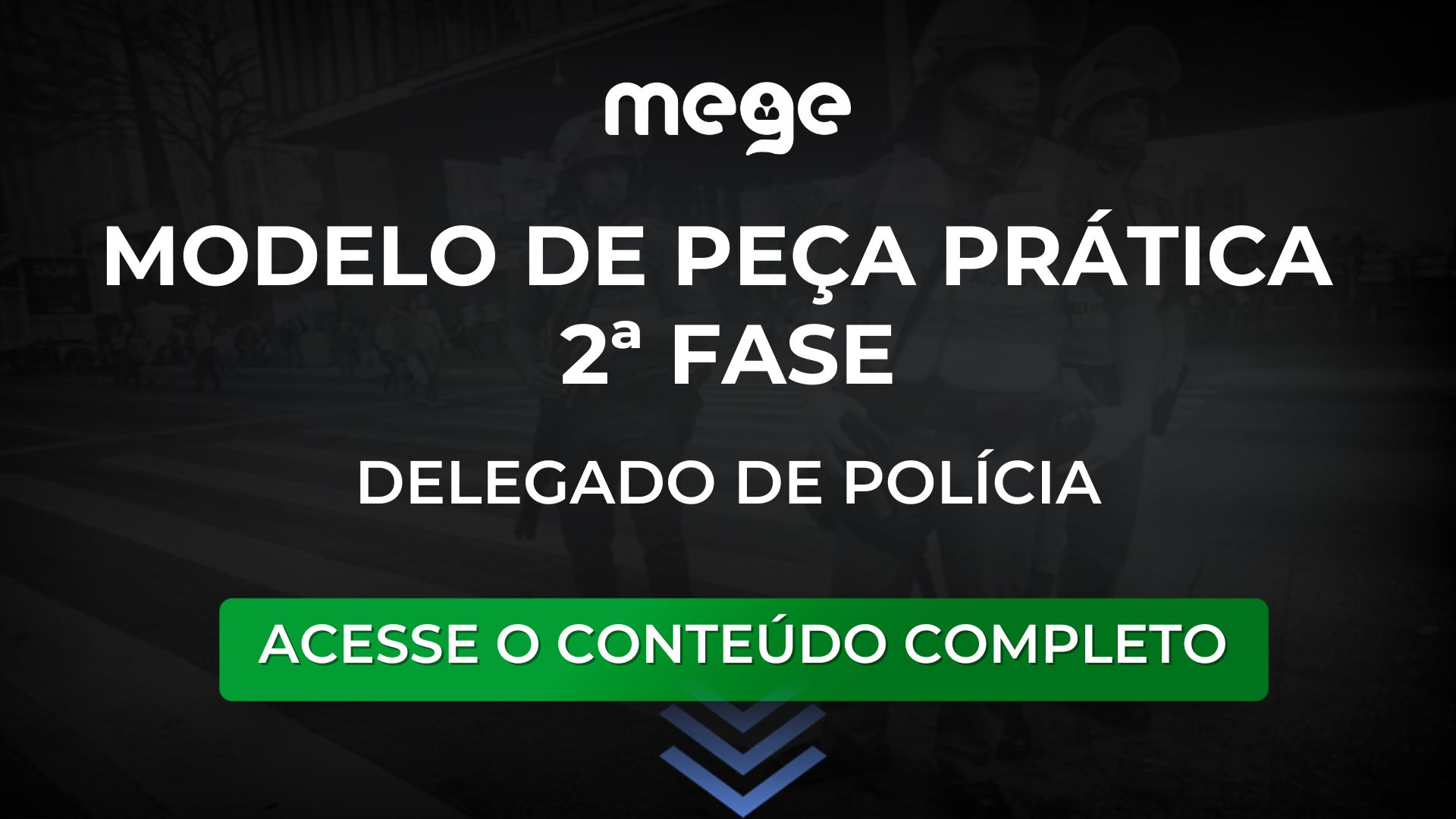 Modelo de Peça Prática para prova de 2ª fase de Delegado de Polícia