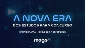 Cronograma da Nova Era do estudo para concursos