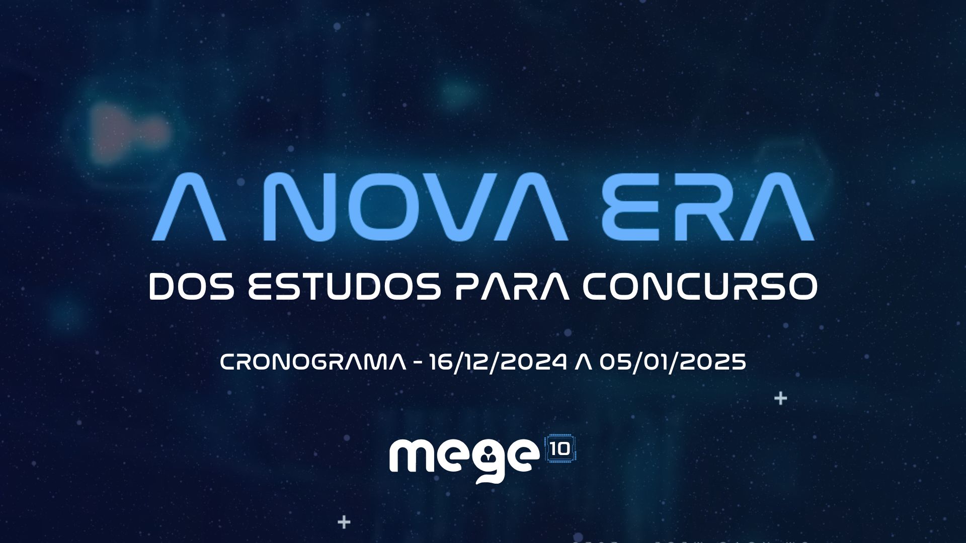 Cronograma da Nova Era do estudo para concursos