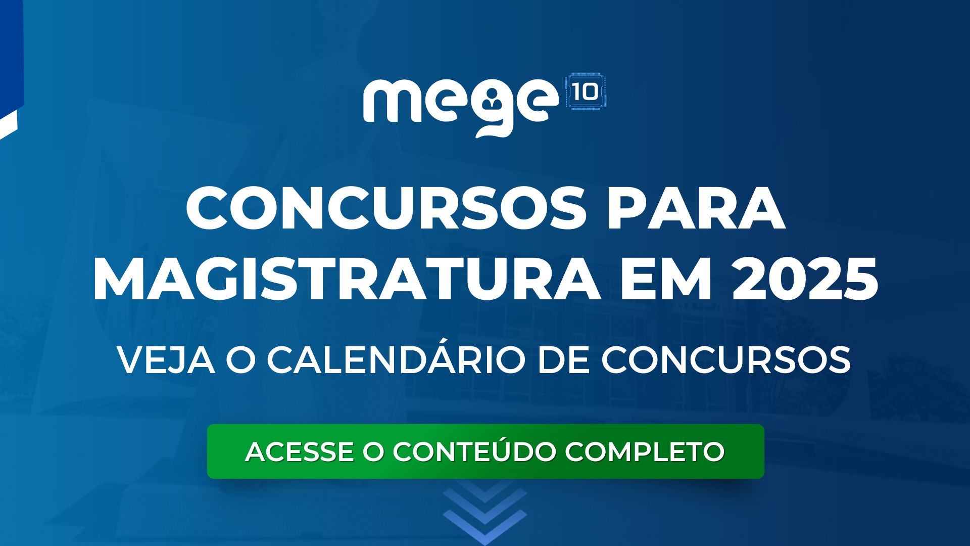 Concursos de Magistratura previstos para 2025