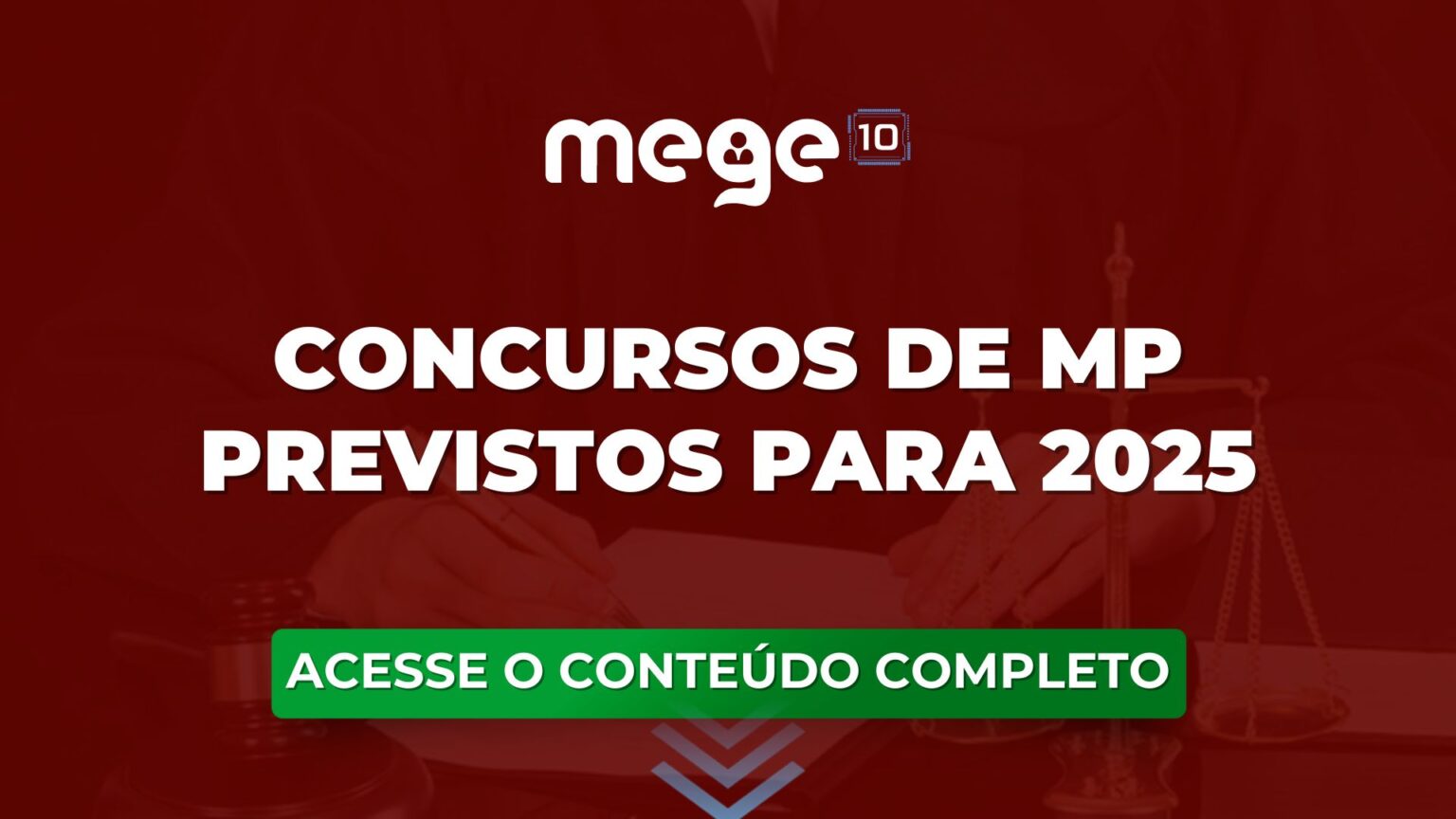 Veja os concursos para Ministério Público previstos ainda para 2025