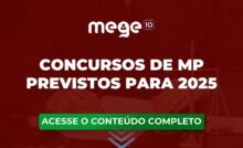 Veja os concursos para Ministério Público previstos ainda para 2025