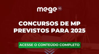 Veja os concursos para Ministério Público previstos ainda para 2025