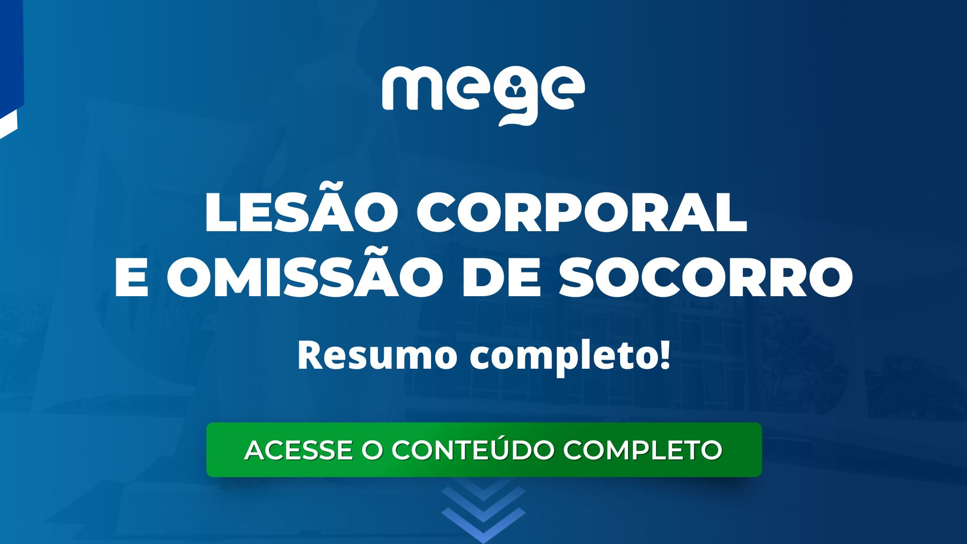 Resumo completo e atualizado sobre Lesão corporal e Omissão de socorro