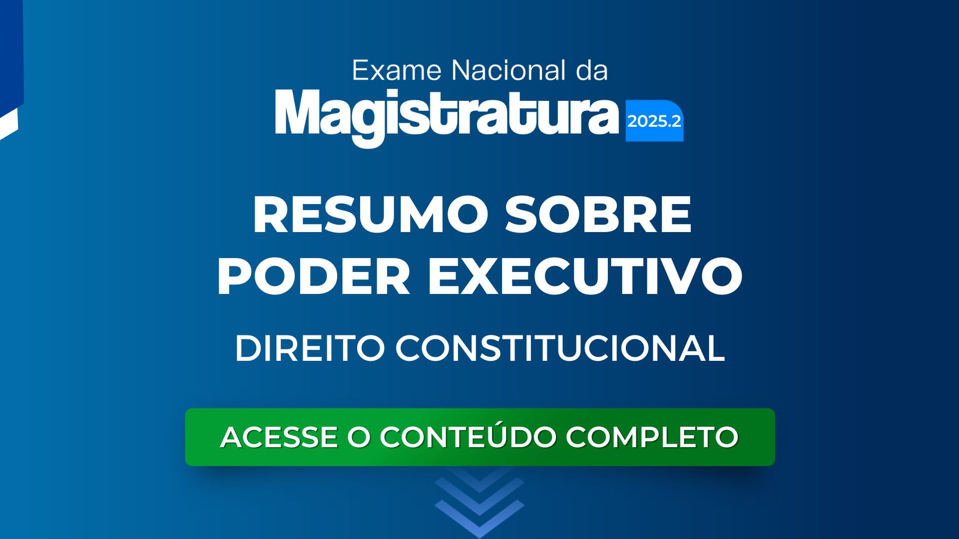 ENAM: Resumo de Constitucional sobre Poder Executivo, Presidente e muito mais...