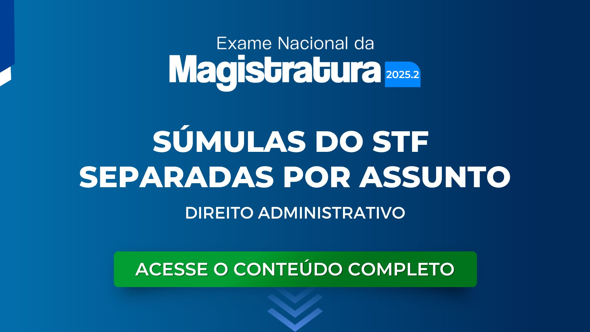 STF: veja súmulas de Direito Admistrativo separadas por assunto para o ENAM