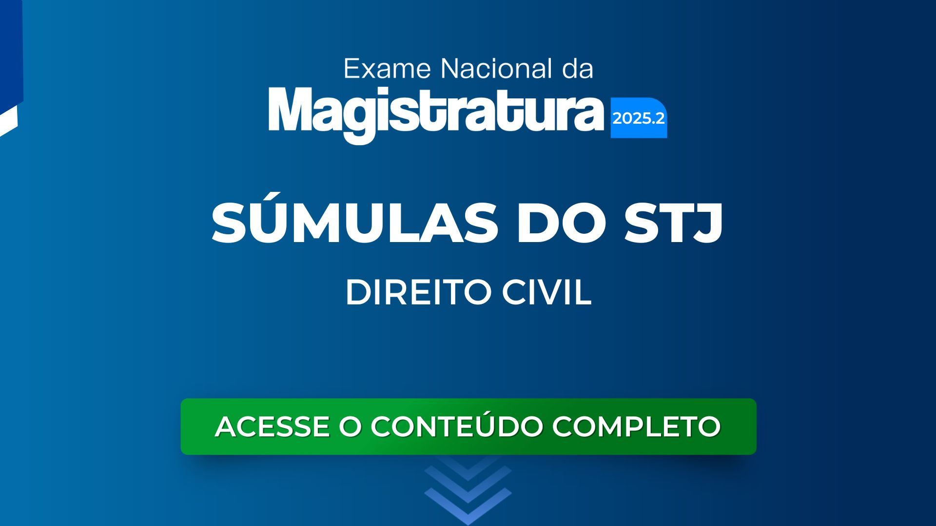STJ: veja súmulas de Direito Civil separadas por assunto para o ENAM