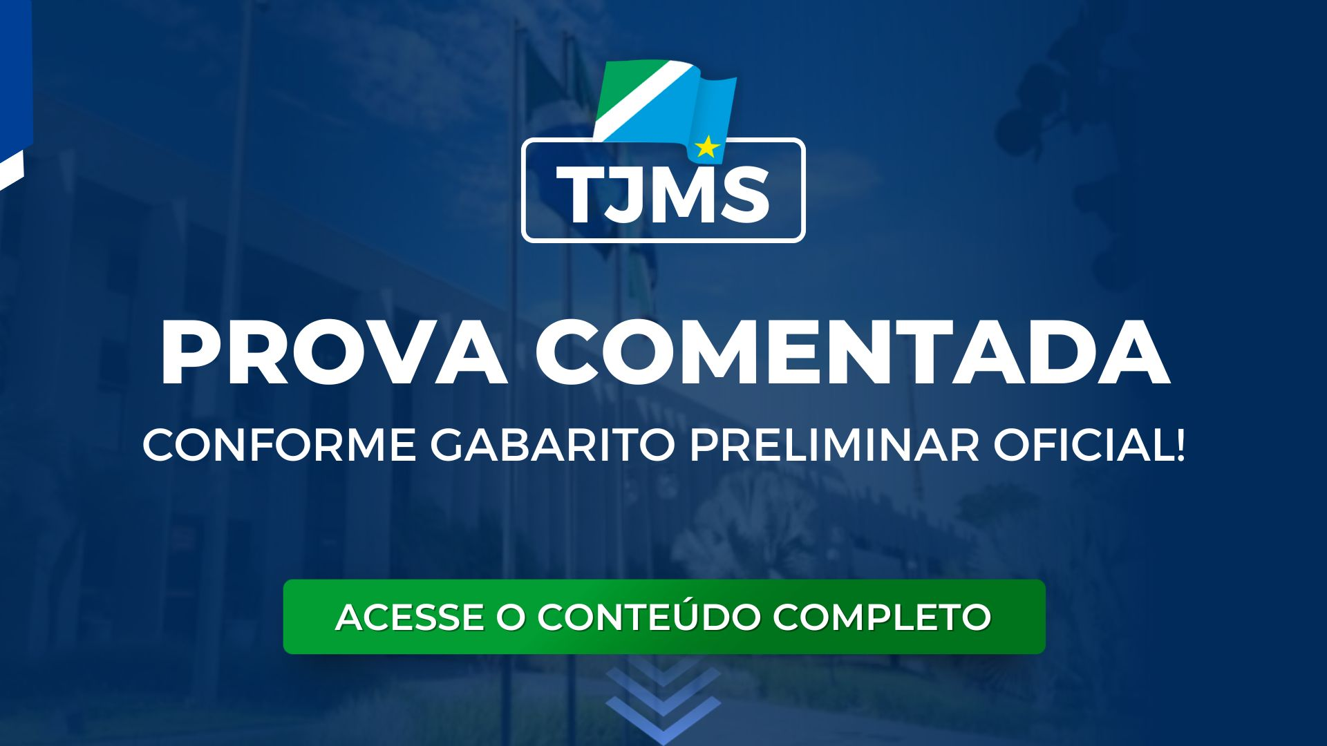 A prova objetiva do TJMS foi aplicada dia 21/12/2025. Assim que tivemos acesso ao gabarito preliminar iniciamos a tradicional prova comentada do Mege - nós também ficamos ansiosos, como vocês, e corremos para entregar tudo dentro do prazo recursal. Mais uma vez, missão cumprida!