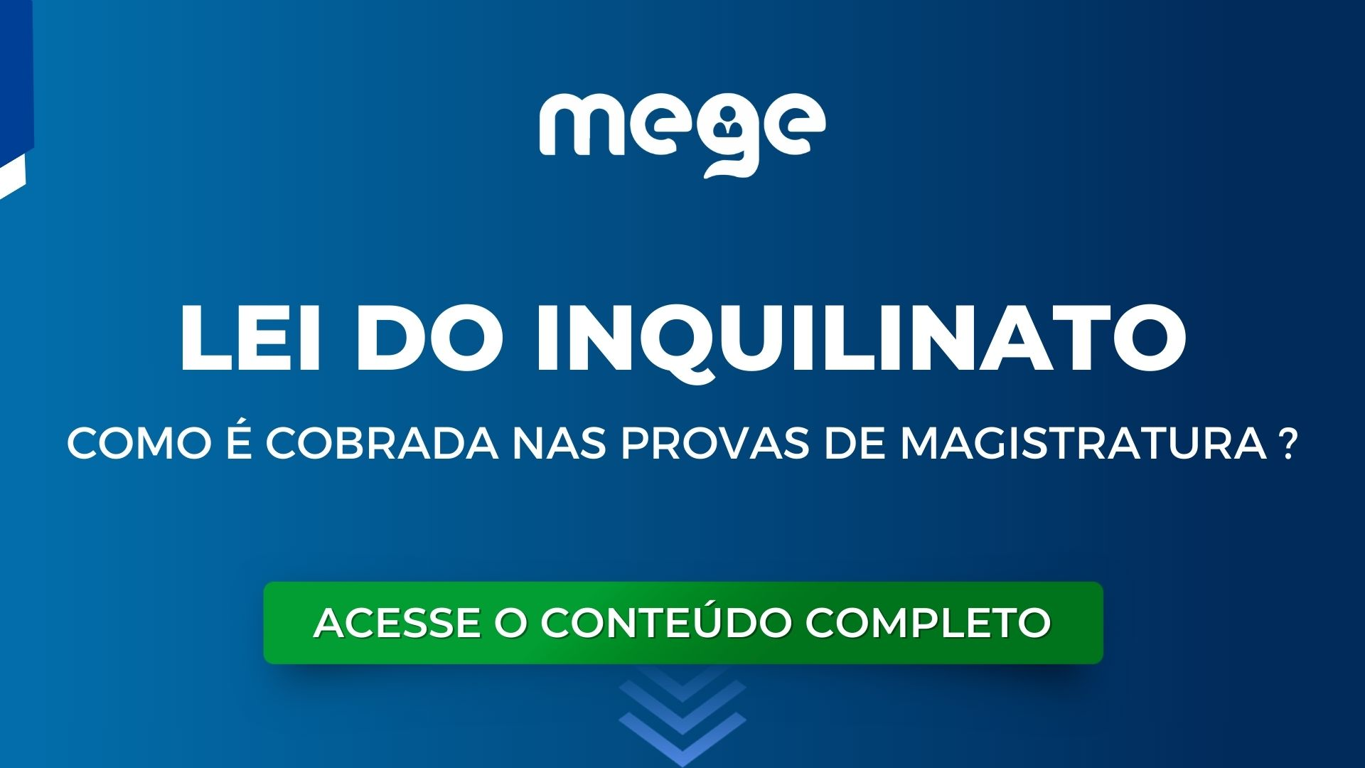Como é cobrada a lei do inquilinato nas provas de magistratura?