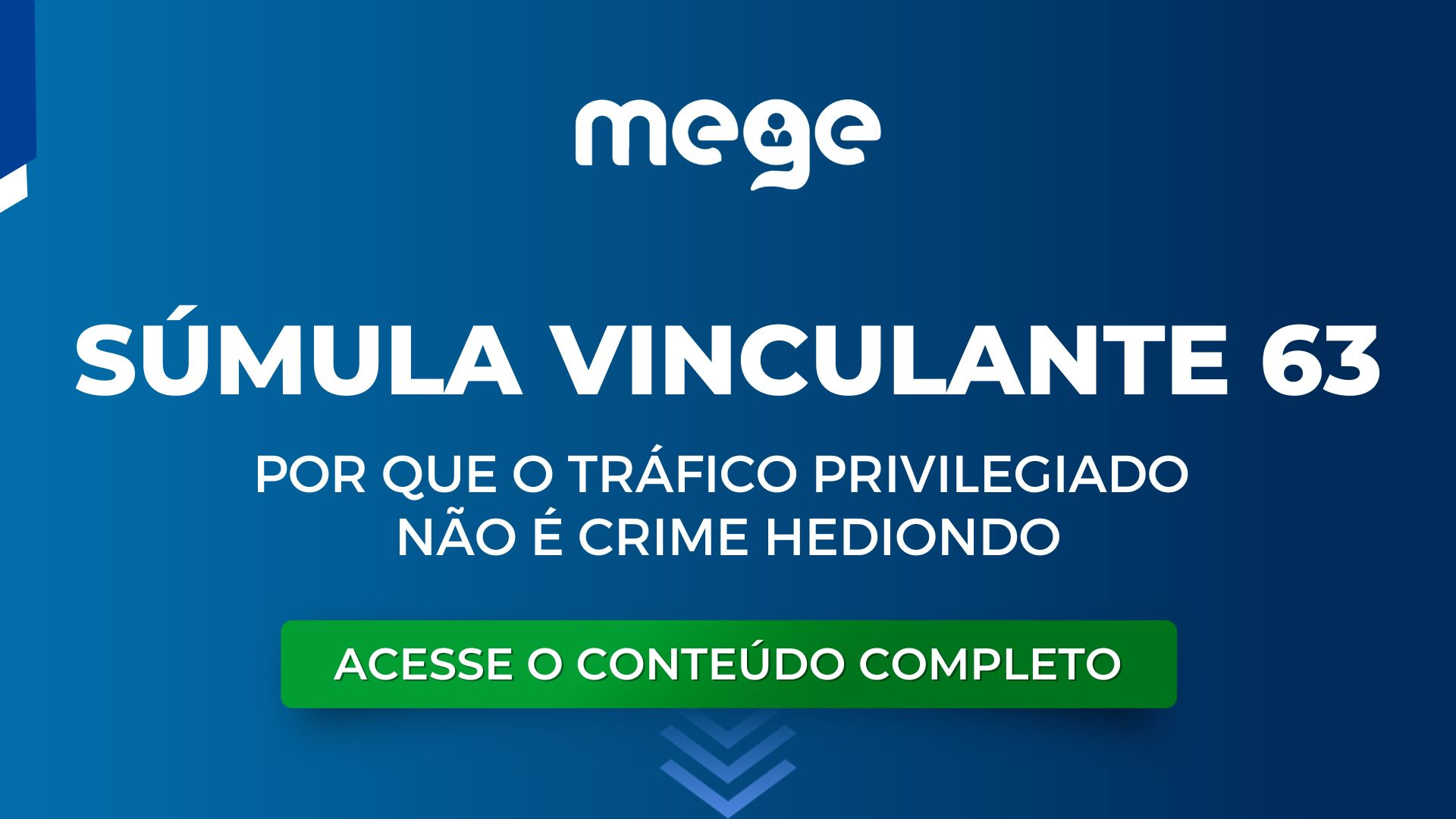 Súmula Vinculante 63 do STF: por que o tráfico privilegiado não é crime hediondo