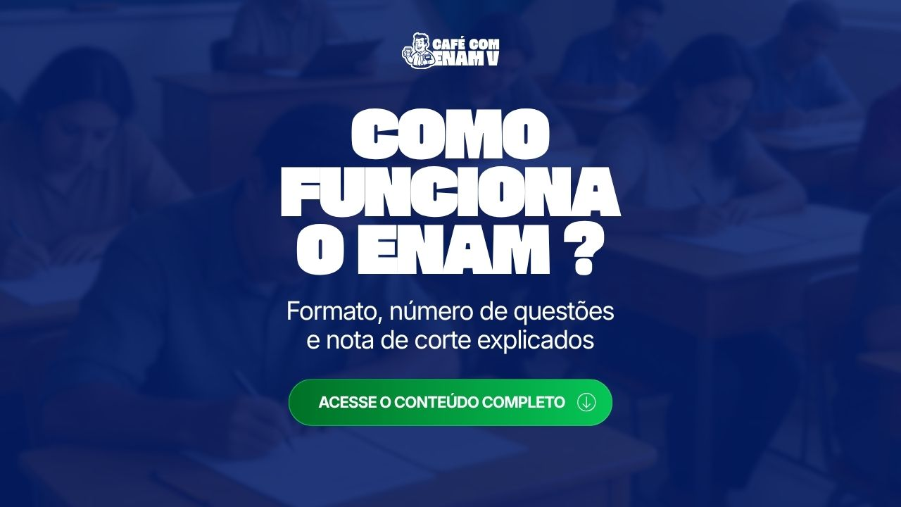 Como funciona a prova do ENAM? Formato, número de questões e nota de corte explicados