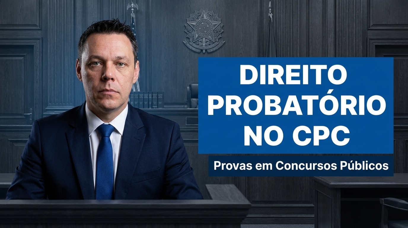 O que é Direito Probatório e por que é tão cobrado em concursos?
