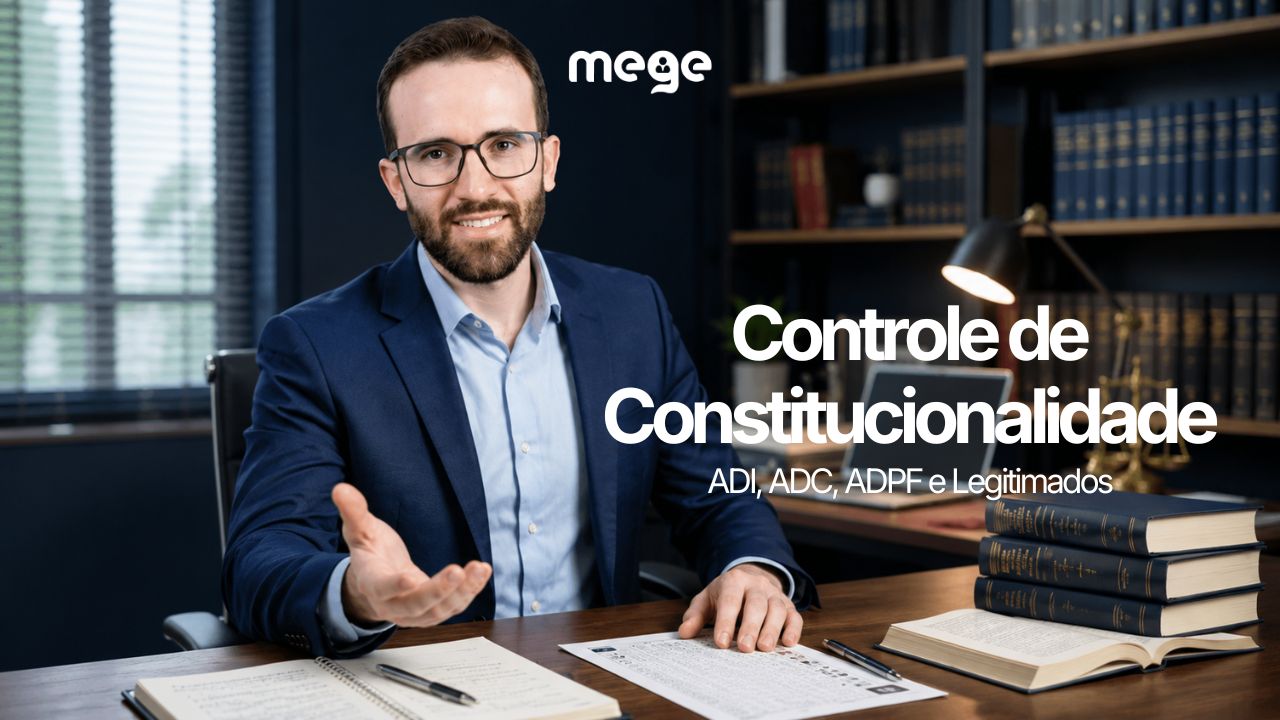 Controle de Constitucionalidade: ADI, ADC, ADPF e Legitimados