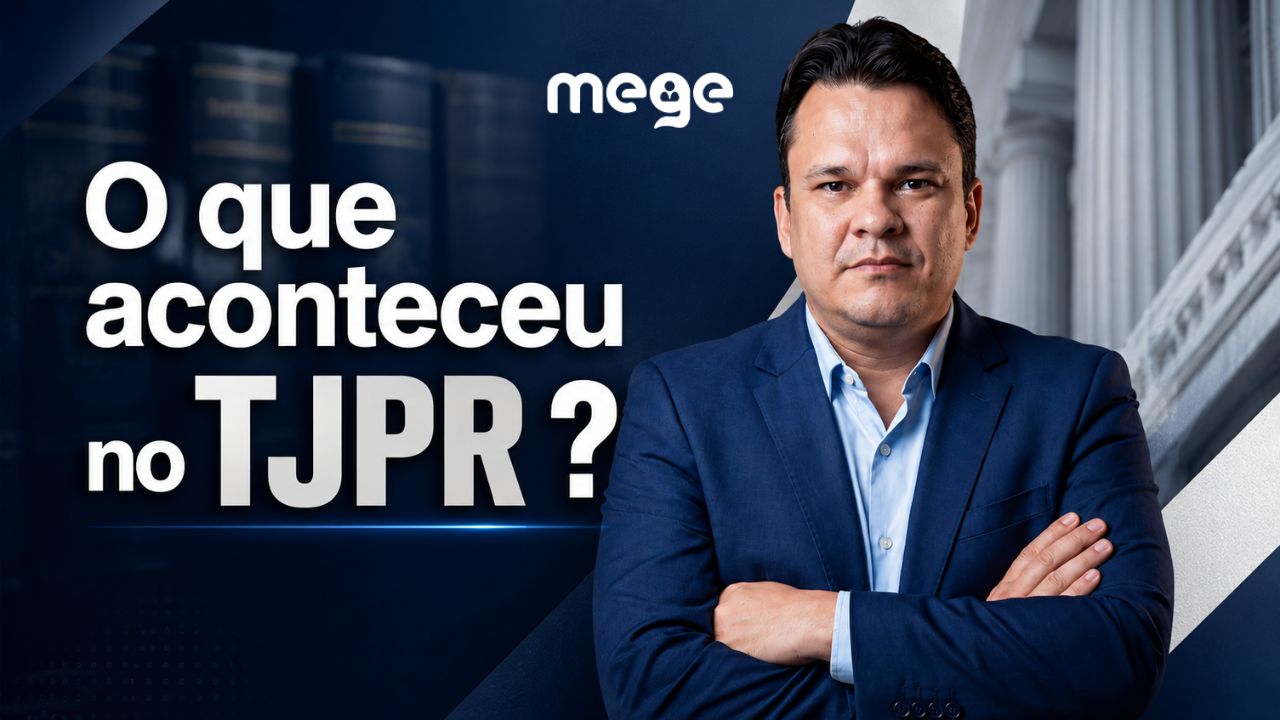 Vade MEGE proibido no TJPR: o que cconteceu e o que estamos fazendo a respeito