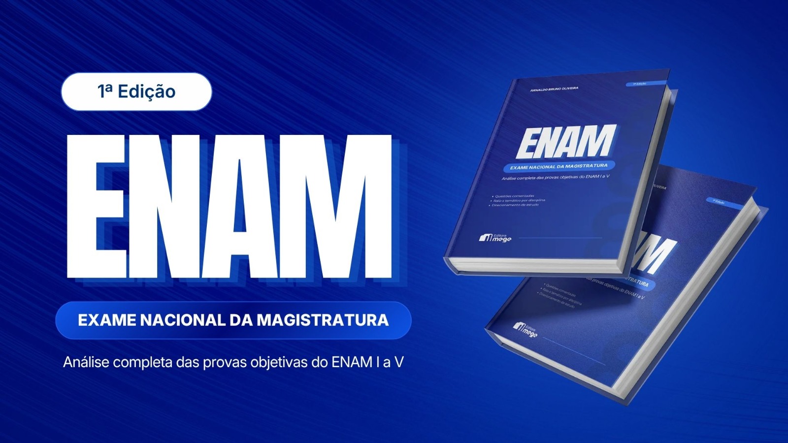 Livro: ENAM (Provas comentadas - Guia de estudo)