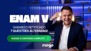 ENAM V: Gabarito retificado com 7 questões alteradas