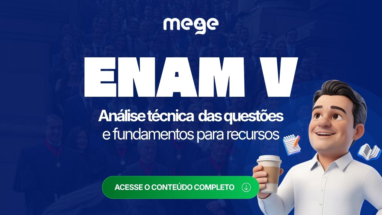 ENAM V: análise técnica das questões e fundamentos para recursos