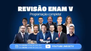 ENAM V: programação completa do aulão online e presencial