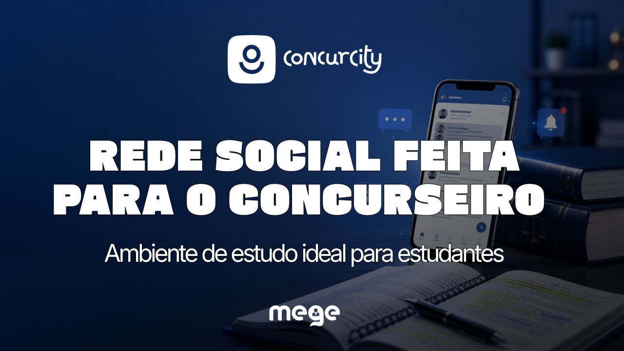 Ambiente de estudo e aprovação em concursos: como a Concurcity é a rede social que o concurseiro precisa