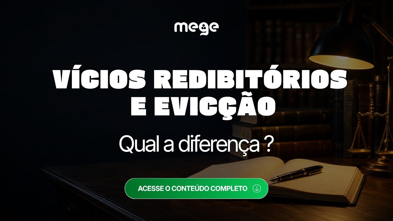 Qual a diferença entre Vícios Redibitórios e Evicção no Código Civil?