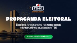 TJMG 2026: espécies, funcionamento nas redes sociais e jurisprudência atualizada do TSE da Propagada Eleitoral