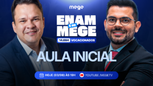 ENAM VI: aulas ao vivo e gratuitas no MEGE TV para o Exame Nacional da Magistratura 2026.2